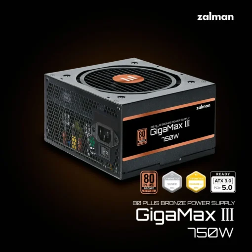 Zalman захранване PSU GigaMax III ATX 3.0 750W Bronze –