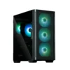 Zalman кутия Case mATX - M4 Black - Addressable RGB Tempered Glass 4 fans included
