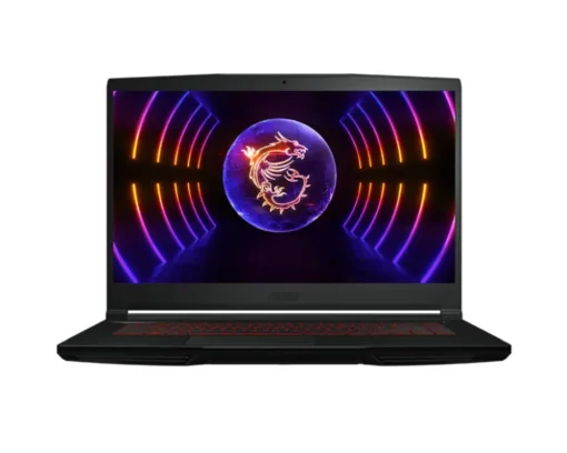 Лаптоп MSI Thin GF63 12VF 15.6" FHD (1920x1080) 144Hz IPS-Level i7-12650H (10C/16T 24 MB up to 4.70 GHz) 16GB DDR4 (2x8 3200MHz) 1TB NVMe SSD Gen4x4 RTX 4060 8GB GDDR6 (Up to 1470MHz) Red Backlit Gaming KBD NO OS Black 1.86