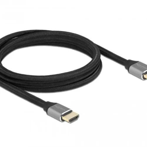 Кабел Delock Ultra High Speed HDMI мъжко - HDMI мъжко 48 Gbit/s 8K 60 Hz 2 м