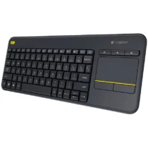 Клавиатура LOGITECH K400 Plus Wireless Touch Keyboard - BLACK - US INT'L