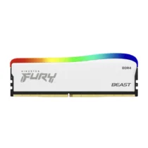 Памет за компютър Kingston FURY Beast White RGB 16GB DDR4 PC4-25600 3200MHz CL16