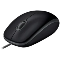 Мишка за компютър LOGITECH B110 Corded Mouse - SILENT - BLACK - USB - B2B