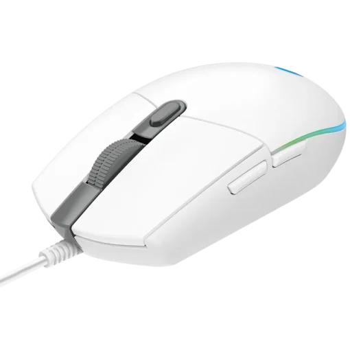 Геймърска мишка LOGITECH G102 LIGHTSYNC Corded Gaming Mouse – WHITE – USB –