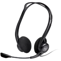 Слушалки LOGITECH PC960 Corded Stereo Headset BLACK - USB