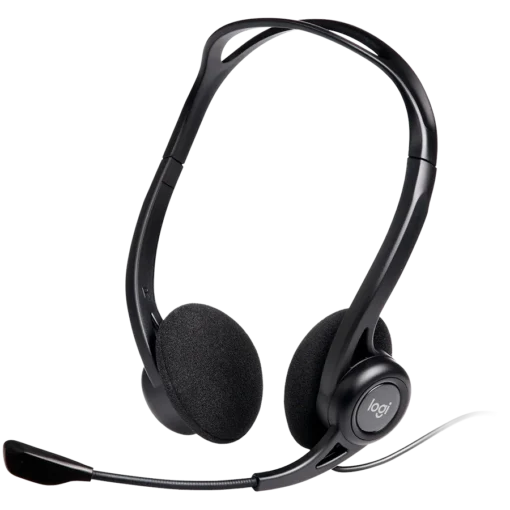 Слушалки LOGITECH PC960 Corded Stereo Headset BLACK - USB