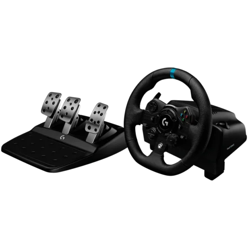Геймпад LOGITECH G923 Racing Wheel and Pedals - PC/PS - BLACK - USB