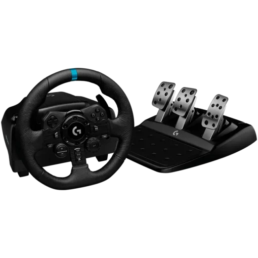 Геймпад LOGITECH G923 Racing Wheel and Pedals – PC/PS – BLACK –