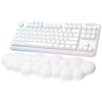 Геймърска клавиатура LOGITECH G715 TKL LIGHTSPEED RGB Wireless Gaming Keyboard - OFF WHITE - US INT'L -