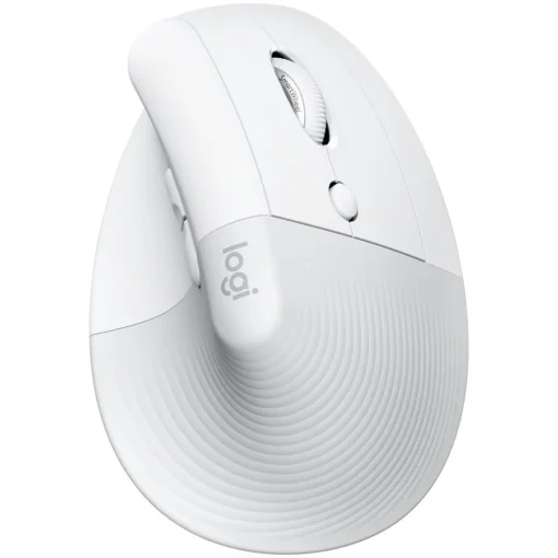 Безжична мишка LOGITECH Lift Bluetooth Vertical Ergonomic Mouse - OFF-WHITE/PALE GREY