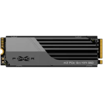 SSD диск Silicon Power XS70 1TB SSD PCIe Gen 4x4 PCIe Gen4x4 & NVMe 1.4 DRAM Cache 3DNAND  Heatsink (10.8mm) PS5 Comp. 7