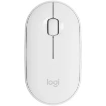 Безжична мишка LOGITECH M350S Pebble 2 Bluetooth Mouse - TONAL WHITE - DONGLELESS