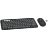 Клавиатура LOGITECH Pebble 2 Bluetooth Keyboard Combo - TONAL GRAPHITE - US INT'L