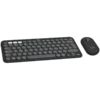 Клавиатура LOGITECH Pebble 2 for MAC Bluetooth Keyboard Combo - TONAL GRAPHITE - US INT'L