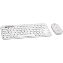 Клавиатура LOGITECH Pebble 2 Bluetooth Keyboard Combo - TONAL WHITE - US INT'L