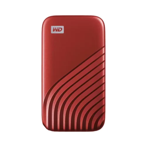 Външен SSD диск WD My Passport 1TB USB 3.2 Gen 2 Type-C Червен