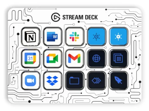 Контролер Elgato Stream Deck MK.2 – 15 Customizable LCD Keys