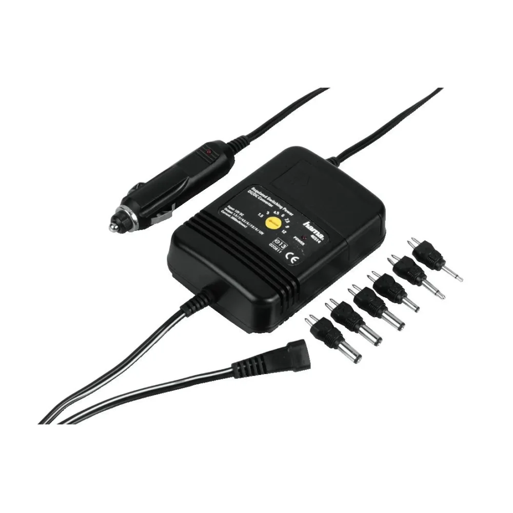 Адаптер за кола HAMA стабилизиран DC/DC 2000 mA-max. 14V DC