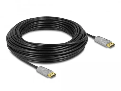 Оптичен кабел Delock Активен DisplayPort 1.4 8K 20 m