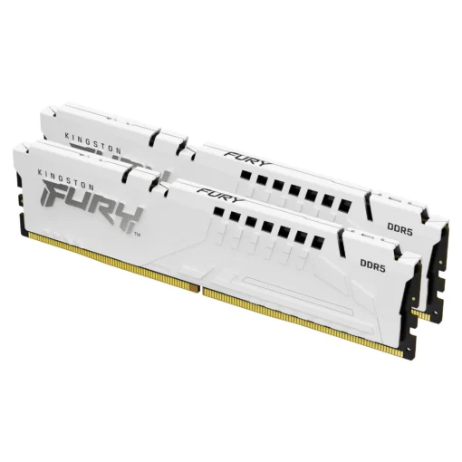 Памет за компютър Kingston FURY Beast White 32GB(2x16GB) DDR5 6000MHz CL36 AMD EXPO
