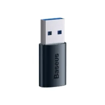 Адаптер Baseus Ingenuity USB-C (F) към USB A (M) тъмносин