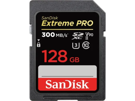 Карта памет SANDISK Extreme PRO SDXC 128GB UHS-II До 300 MB/s