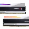 Памет за компютър G.SKILL Trident Z5 Silver RGB 32GB(2x16GB) DDR5 PC5-48000 6000MHz CL36