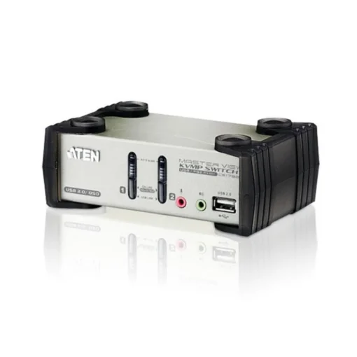 KVMP превключвател ATEN CS1732B 2-портов PS/2-USB VGA Audio OSD