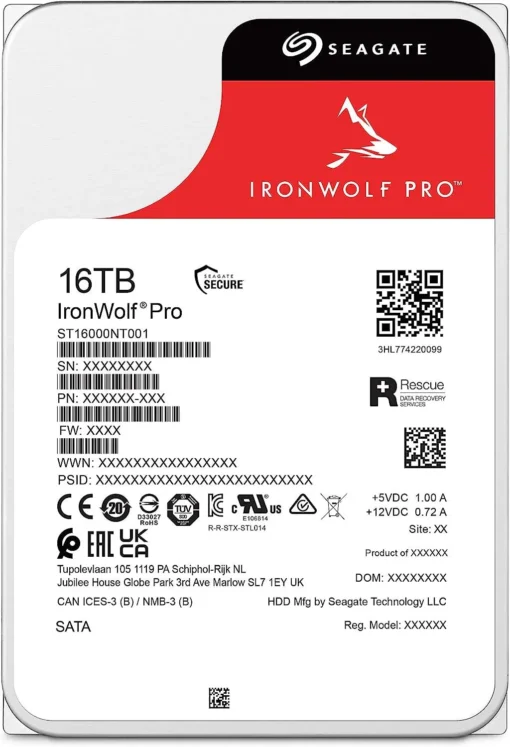 Хард диск SEAGATE IronWolf ST16000NT001