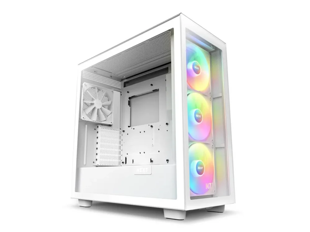Кутия за компютър NZXT H7 Elite 2023 Matte White Mid-Tower