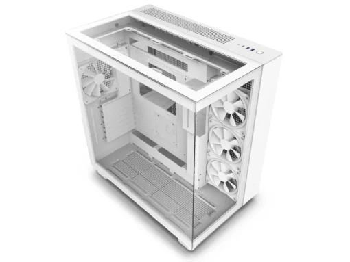 Кутия за компютър NZXT H9 Elite Matte White – Middle Tower