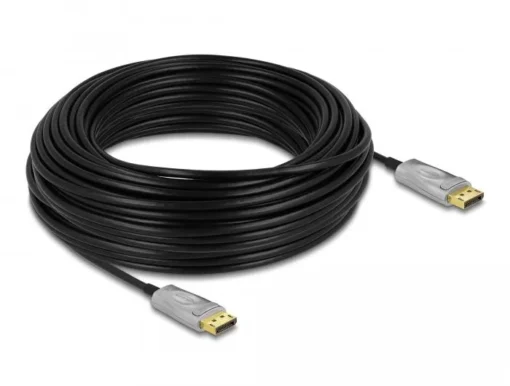 Оптичен кабел Delock Активен DisplayPort 1.4 8K 30 m
