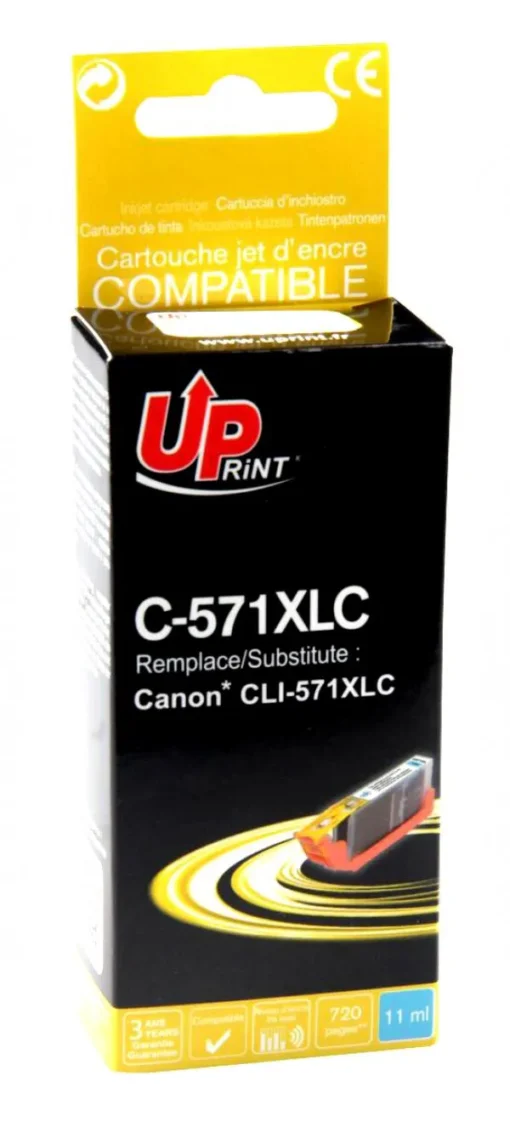 Мастилница UPRINT CLI 571XL-C CANON
