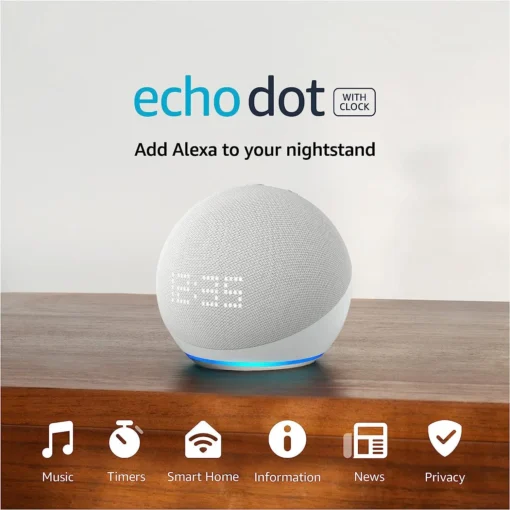 Смарт тонколона Amazon Echo Dot 5