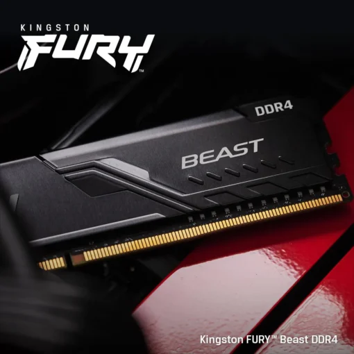Памет за компютър Kingston FURY Beast Black 16GB DDR4 3200MHz CL17