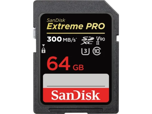 Карта памет SANDISK Extreme PRO SDXC 64GB UHS-II До 300 MB/s