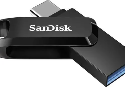 USB памет SanDisk Ultra Dual Drive Go 64 GB USB 3.2 1st Gen (USB 3.0) Черен