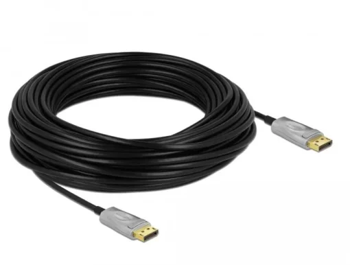 Оптичен кабел Delock Активен DisplayPort 1.4 8K 25 m