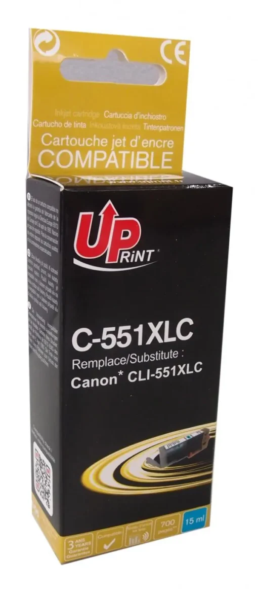 Мастилница UPRINT CLI-551XL CANON
