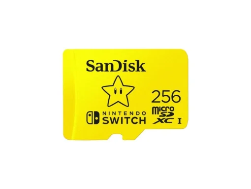 Карта памет SanDisk for Nintendo Switch microSDXC UHS-I 256GB До 100MB/s
