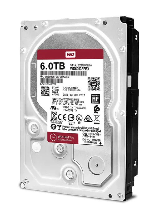 Хард диск WD Red Pro 6TB NAS 3.5″ 6TB 256MB 7200RPM