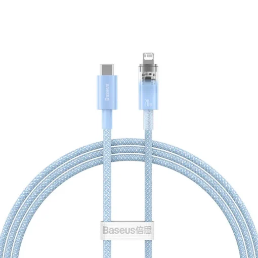 Кабел Baseus Explorer Series USB-C – Lightning 20W 1 м CATS010203 –