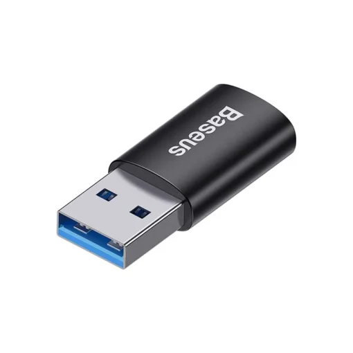 Адаптер Baseus Ingenuity USB-A мъжко към USB-C женско adapter OTG (USB 3.1) за мобилни устройства с USB-C порт ZJJQ00010