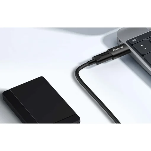 Адаптер Baseus Ingenuity USB-A мъжко към USB-C женско adapter OTG