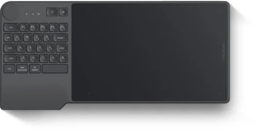 Графичен таблет HUION Inspiroy Keydial KD200 USB-C Bluetooth Metal Grey