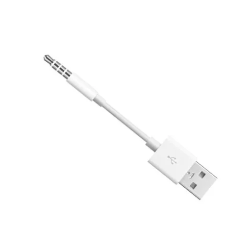 кабел за мобилен телефон Кабел USB - 3.5mm Аудио DeTech 10см  -