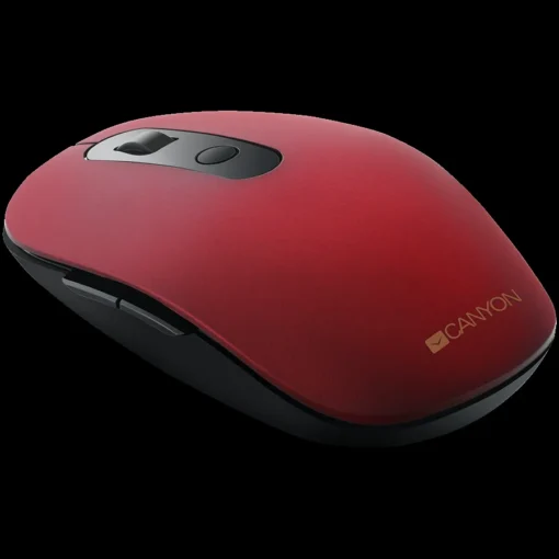 Безжична мишка CANYON mouse MW-9 Dual-mode Wireless Red