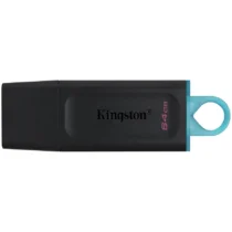 USB памет Kingston 64GB USB3.2 Gen 1 DataTraveler Exodia (Black + Teal) EAN: 740617309829
