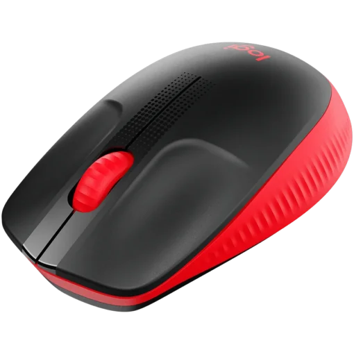 Безжична мишка LOGITECH M190 Wireless Mouse – RED