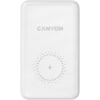 Външна батерия CANYON power bank PB-1001 10000 mAh PD 18W QC 3.0 Wireless 10W White